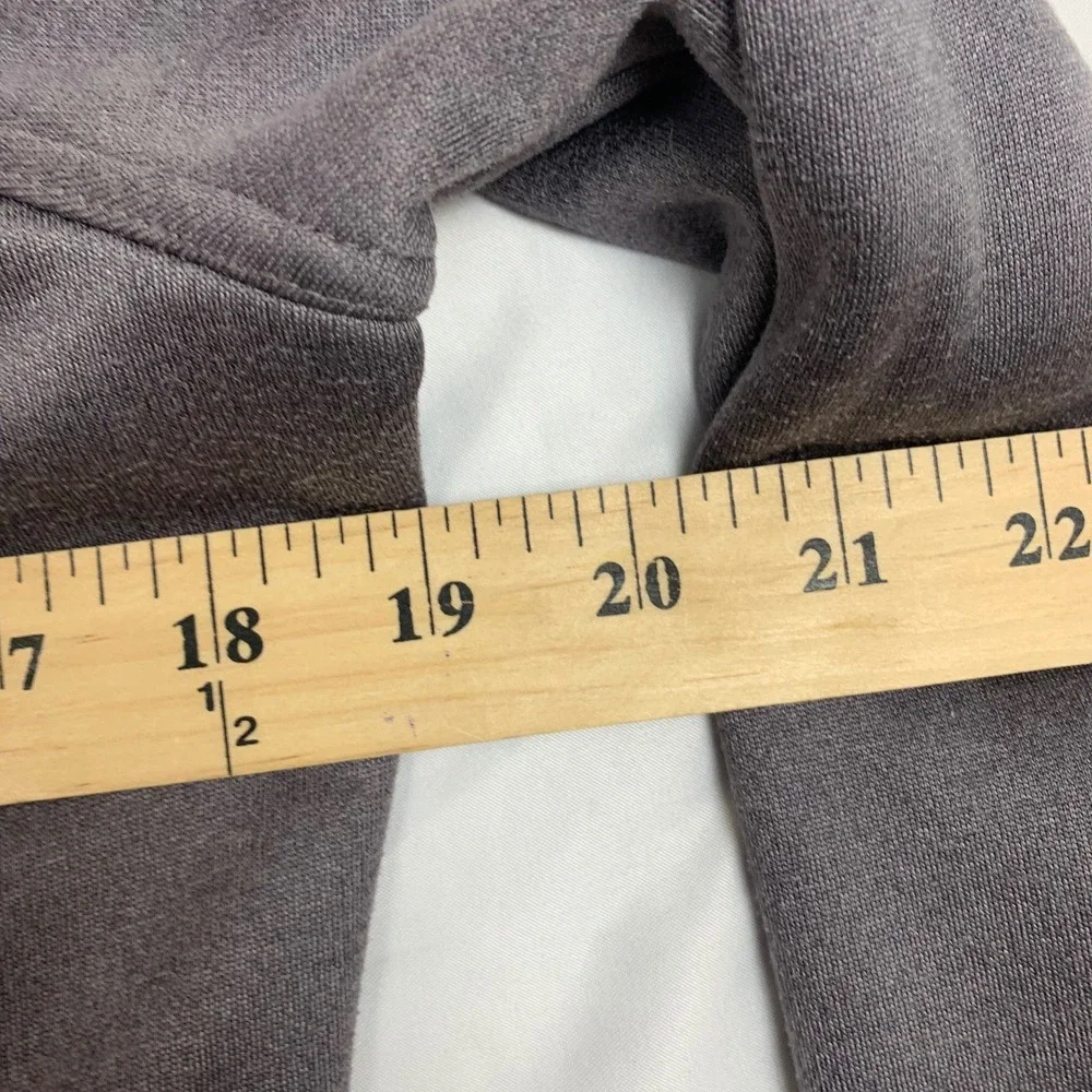The North Face Fleece Jacket Womens M Gray Full Zip Mock Neck Softshell SOFT - Picture 10 of 10